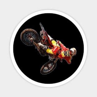 MOTO CROSS FREESTYLE DIRT BIKE Magnet